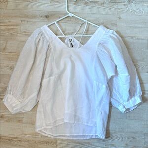 Anthropologie White Blouse